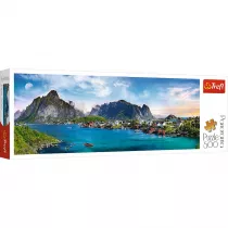 Puzzle panoramiczne 500 el. Archipelag Lofoty, Norwegia Trefl