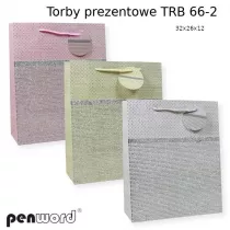 Penword Torebka prezentowa mix 32x26x12cm