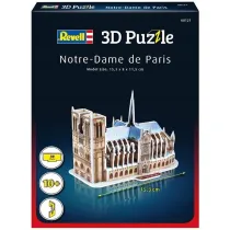 Puzzle mini 3D - Katedra Notre-Dame Revell-Carrera