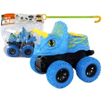 Teren�wka pchacz Triceratops niebieski LeanToys