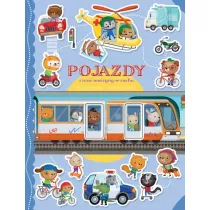 Ksieczka z naklejkami. Pojazdy i inne maszyny...