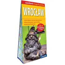 Wroc�aw laminowany map&guide 2w1 przewodnik i mapa