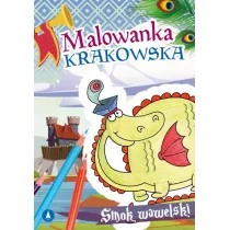 Smok wawelski. Malowanka krakowska