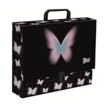 St. Majewski Teczka z r�czk� A4 XL Pastel Butterfly