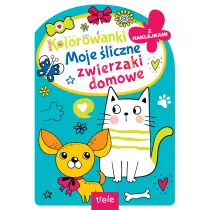 Kolorowanka z wykrojnikiem. Moje �liczne zwierzaki domowe