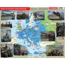 Puzzle ramkowe 72 el. Polacy na frontach II wojny �wiatowej Demart