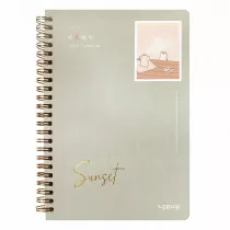 Koonotes A5/68K linia Sunset szary