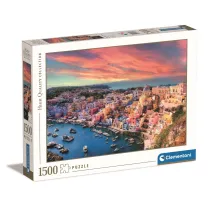 Puzzle 1500 el. HQ Picturesque Procida Island Clementoni