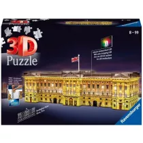 Puzzle 3D Budynki noc: Paac Buckingham Ravensburger
