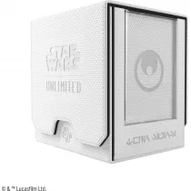 Gamegenic: Star Wars Unlimited Card Game - Twin Suns Deck Pod - White / Black