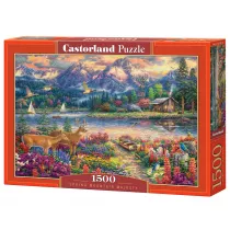 Puzzle 1500 el. Spring Mountain Majesty Castorland