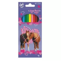 Starpak Kredki owkowe Horses 12 szt.