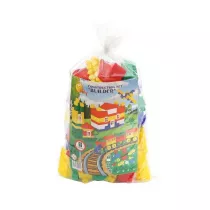 Polesie 0590 Klocki Budowniczy May - 66 elem. w worku