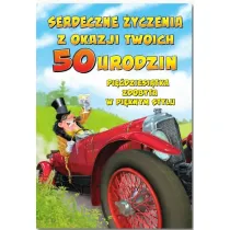 Trend Kartka okoliczno�ciowa Urodziny 50 MF34