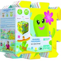 Puzzle piankowe Mata 32x32 8el. Kaktusy 61265 Trefl