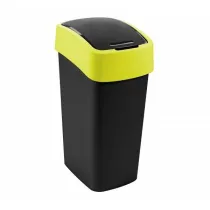 Curver/Keter Curver kosz na mieci flip bin czarny /ty 9 l