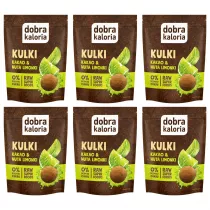 Dobra Kaloria Kulki Mocy kakao i nuta limonki zgrzewka 6 x 65 g