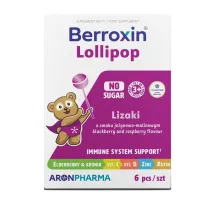 Aronpharma Berroxin Lollipop Box suplement diety w postaci lizak�w 6 szt.