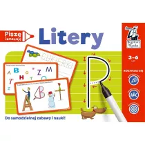 Kapitan Nauka. Litery. Pisz i zmazuj