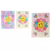Adar Notes A5 w ok�adce pluszowej MIX