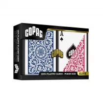 Copag Elite 1546, karty do gry, czerwone, niebieskie