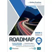 Roadmap C1-C2. Flexi Course Book 1 + Ksi��ka w wersji cyfrowej