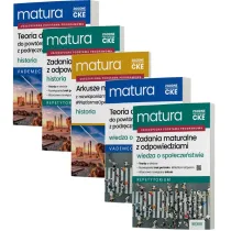 Pakiet Matura 2026. Historia i Wiedza o spo�ecze�stwie. Zakres rozszerzony: Teoria do matury. Vademecum, Zadania maturalne z odpowiedziami, Historia. Arkusze maturalne z rozwi�zaniami krok po kroku. Zakres rozszerzony