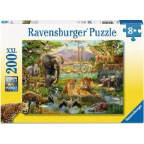 Puzzle 200 el. Zwierzeta sawanny XXL Ravensburger