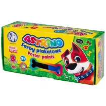 Astra Farby plakatowe Astrino 8 kolorw