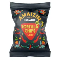 Amaizin Chipsy kukurydziane chili bezglutenowe 75 g Bio