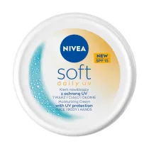 Nivea Soft Daily UV krem nawilajcy z ochron UV twarz, ciao i donie SPF15 100 ml