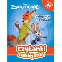 Czytanki naklejanki. Policjantka na medal. Disney Zwierzogr�d