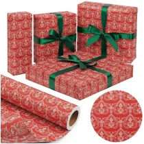 PaperHit Papier ozdobny pakowy - ro�linny 57cmx25m