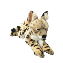 Pluszowy serwal le��cy - 45 cm Dubi