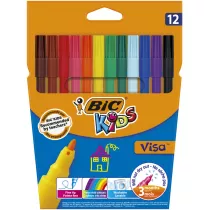 Bic Flamastry Visa 888695 12 szt.
