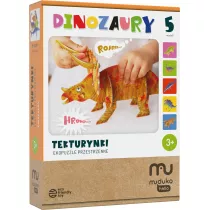 Tekturynki. Ekopuzzle przestrzenne. Dinozaury Muduko