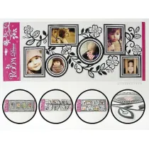 Adar Naklejki na cian z ramk na zdjcia