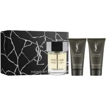 Yves Saint Laurent Zestaw Woda toaletowa LHomme + Balsam po goleniu + el pod prysznic 100 ml