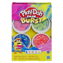 Hasbro Masa plastyczna PlayDoh Color Burst Bright Pack