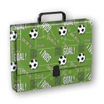 Penmate Teczka z r�czk� a4 t 0128 goal ! folia mat nierysuj�ca