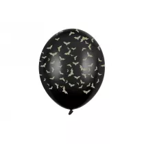 Balony Nietoperze pastel black 30cm