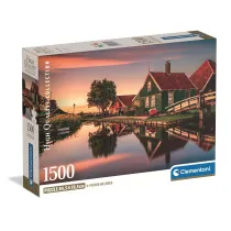Puzzle 1500 el. Zaanse Schans Clementoni