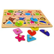 Puzzle figury geometryczne Maksik
