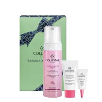 Collistar Zestaw Mus oczyszczaj�cy do twarzy + krem g��boko nawil�aj�cy + hydro-�el pod oczy 180 ml + 25 ml + 5 ml