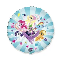 Balon foliowy My little Pony Dru�yna 45cm