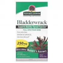 Natures Answer Bladderwrack 250 mg - Morszczyn pcherzykowaty Suplement diety 90 kaps.