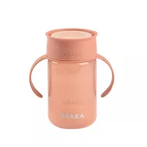 Beaba Kubek treningowy 360 pink 340 ml