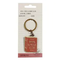 Half Moon Bay Pulteney Press Brelok metalowy - Book Lovers