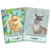 Top-2000 Blok rysunkowy A3/10K kolorowy Creatino (10szt)