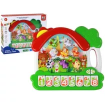 LeanToys Pianinko zwierz�tka do nauki j�zyka angielskiego